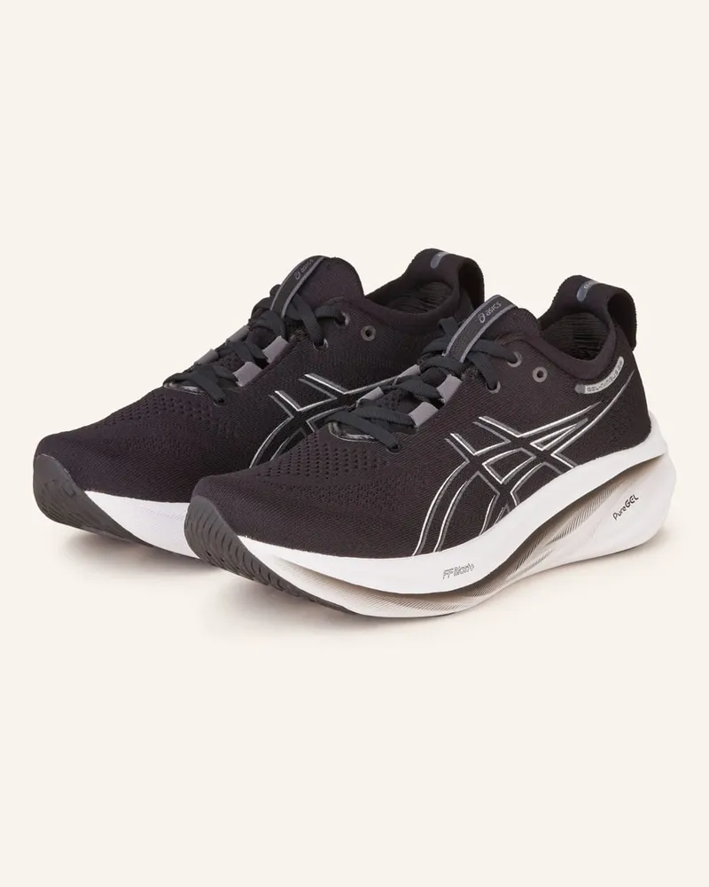 Asics Laufschuhe GEL-NIMBUS™ 26 - SCHWARZ/ WEISS Schwarz