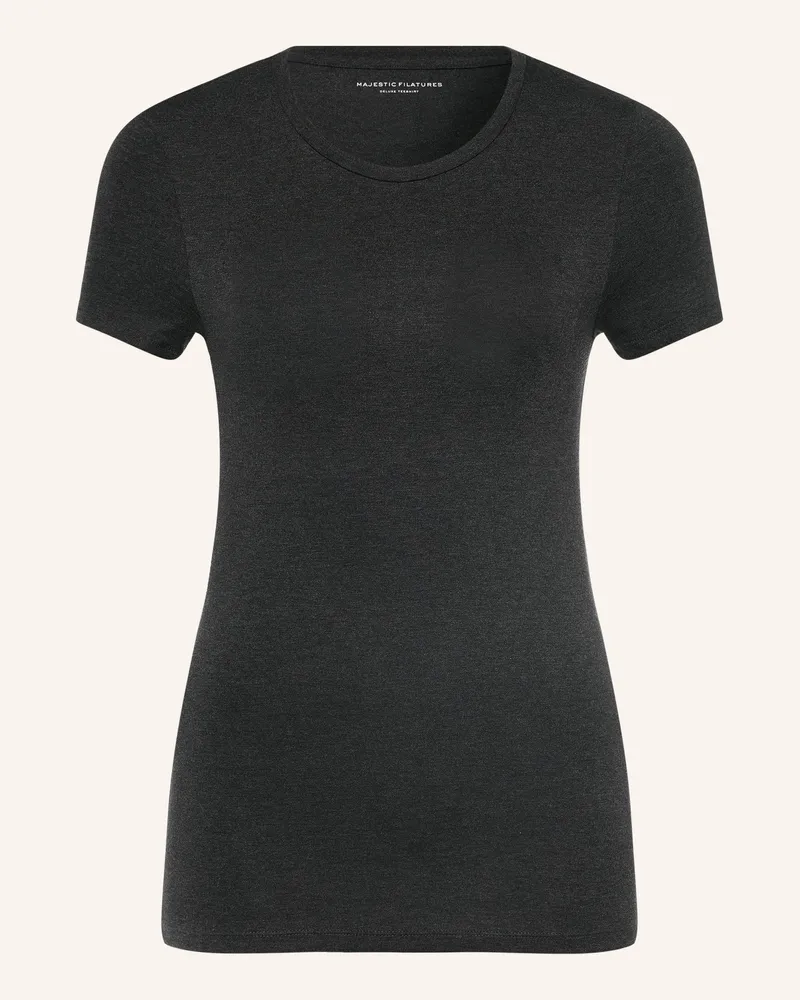 Majestic T-Shirt grau Dunkelgrau