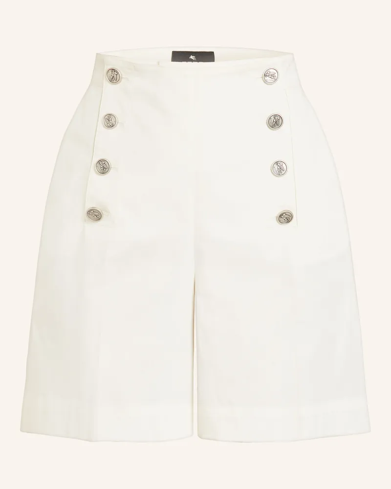 Etro Shorts Ecru