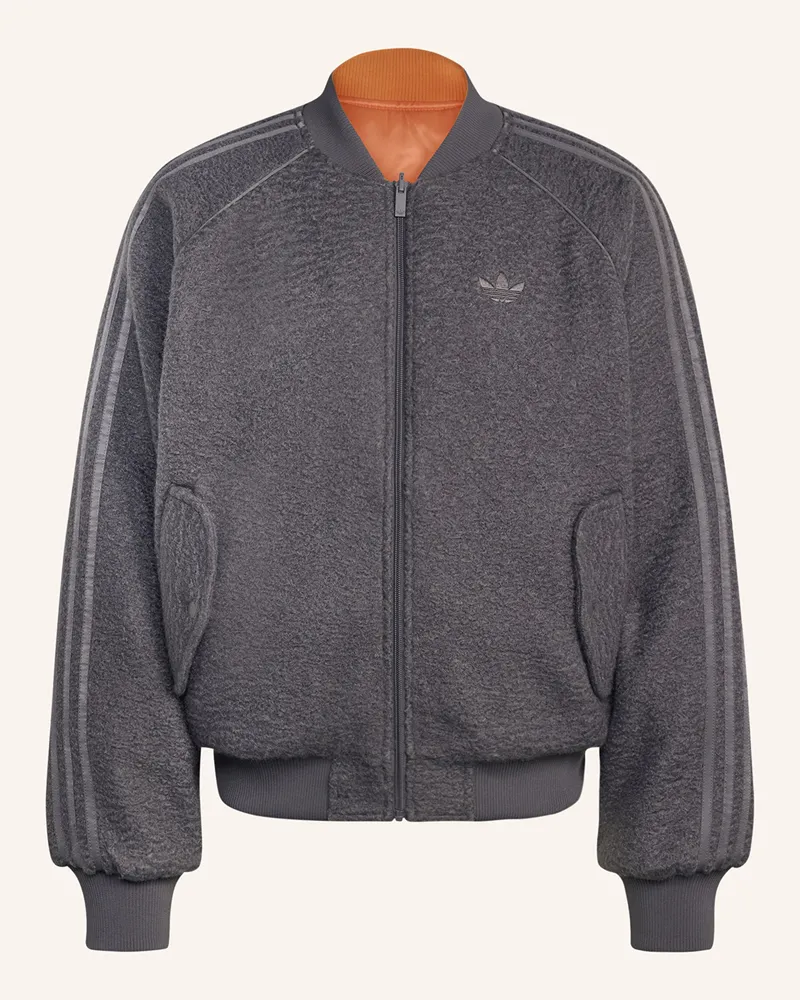 adidas Blouson zum Wenden Dunkelgrau