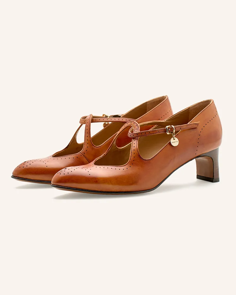 Lottusse Pumps Smithson braun Braun