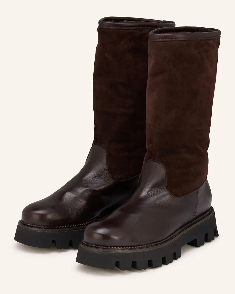 lilienfels Boots Dunkelbraun