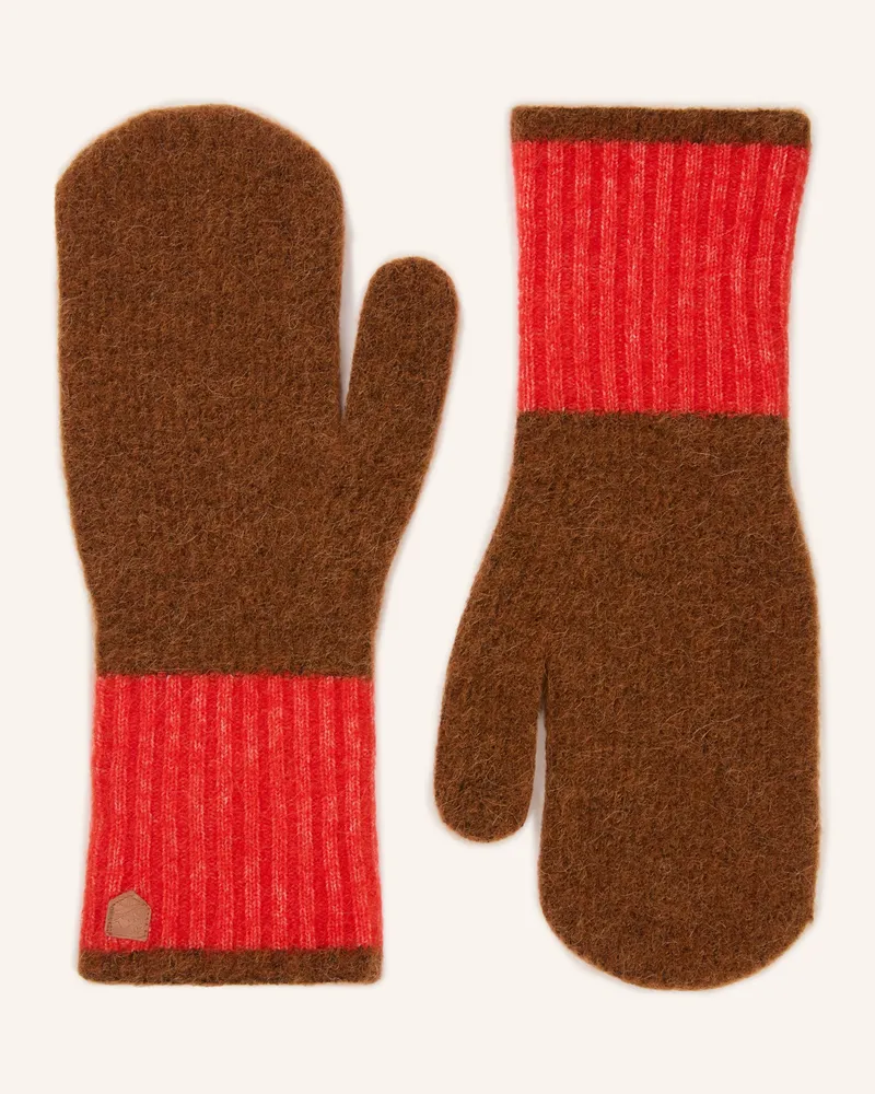Hestra Fäustlinge Moritz rot Rot