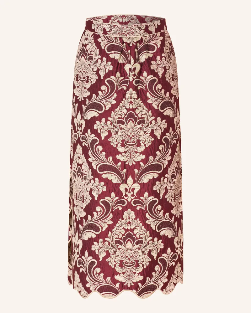 FARM Rio Jacquard-Rock pink Dunkelrot