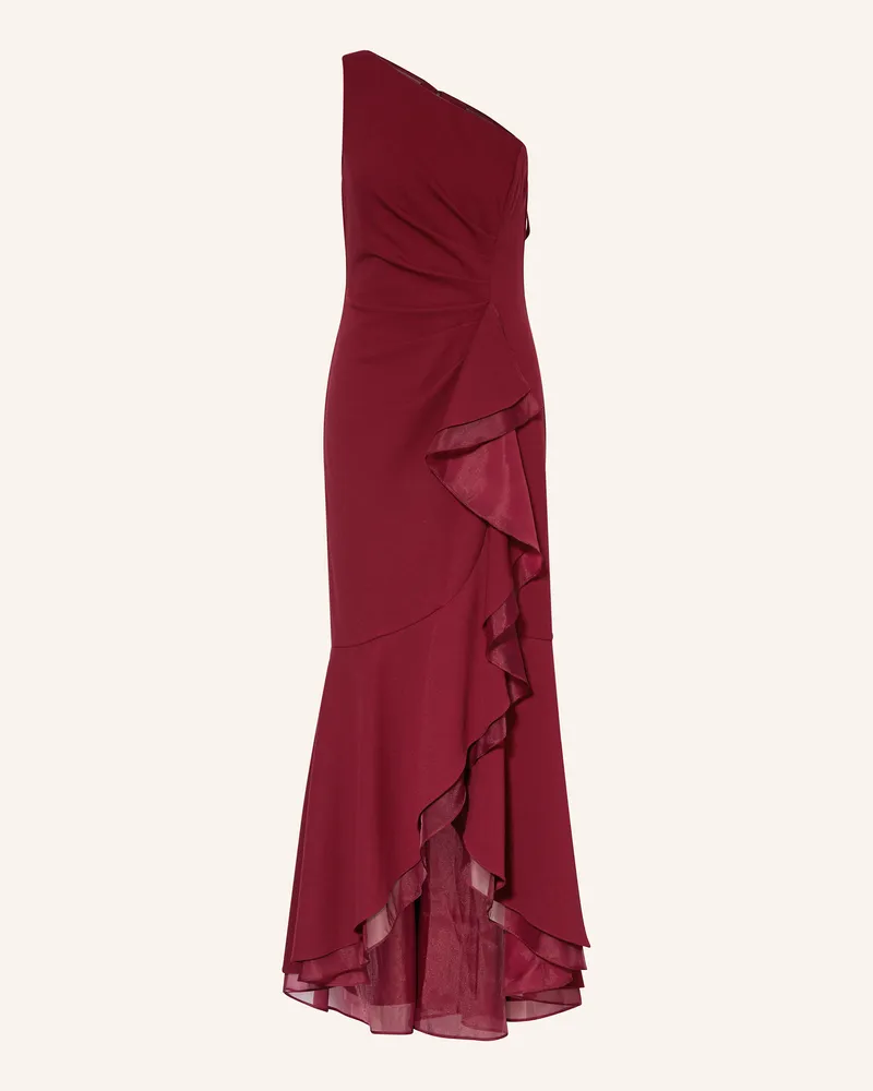 Adrianna Papell Abendkleid Dunkelrot
