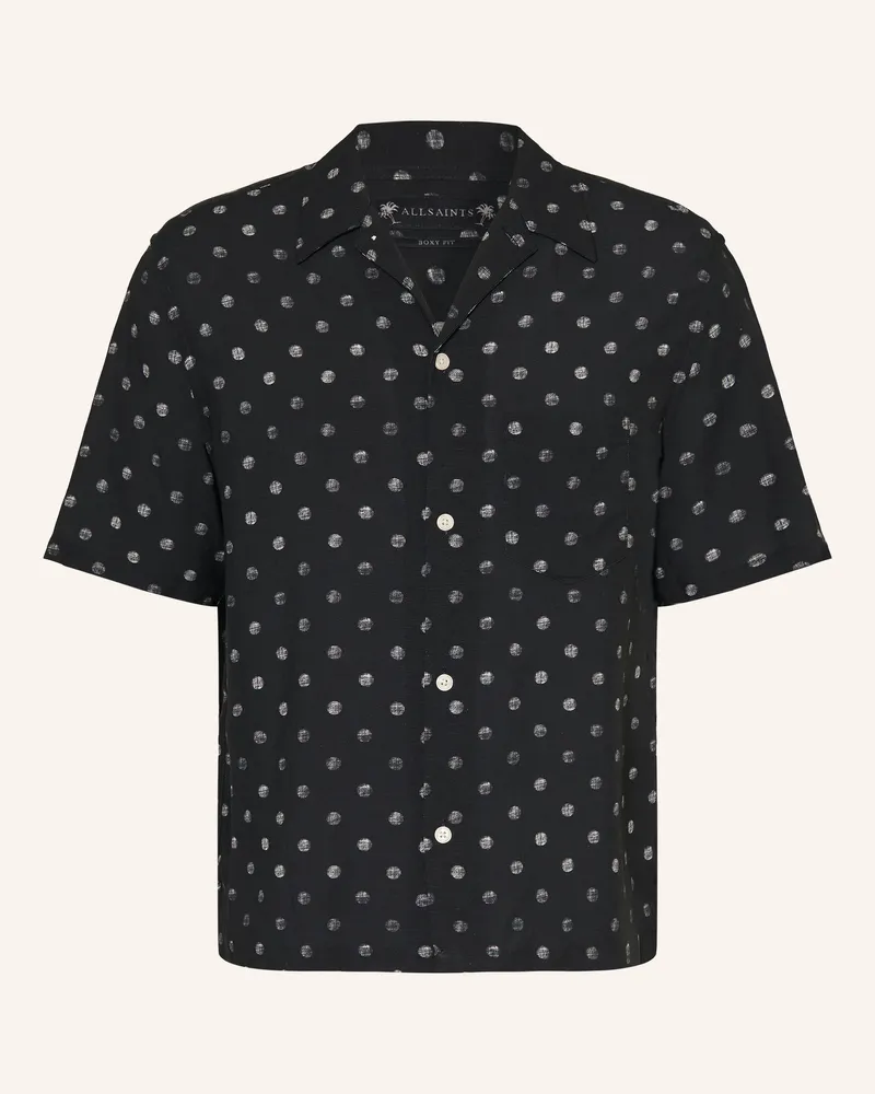 AllSaints Resorthemd Upton Comfort Fit schwarz Schwarz