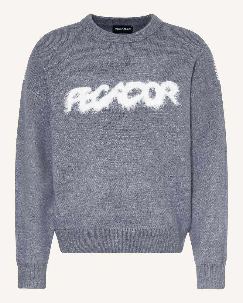 PEGADOR Pullover TRIPOLE Blaugrau