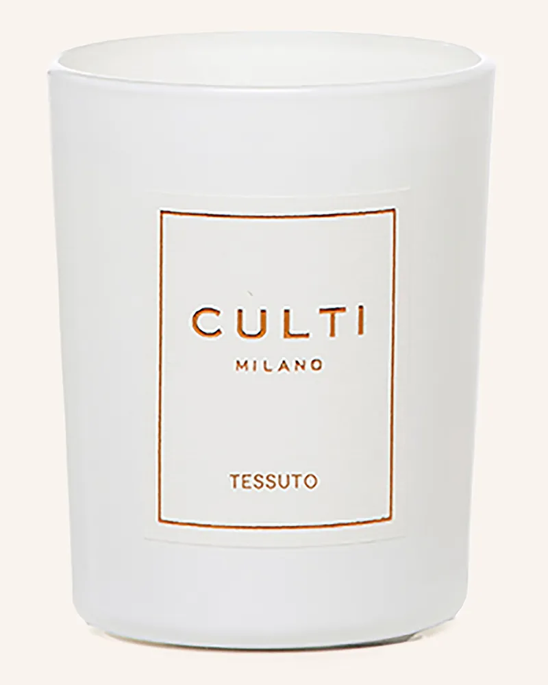 Culti Duftkerze Tessuto weiss Weiss