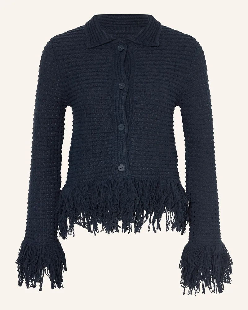 Rich&Royal Strickjacke Dunkelblau