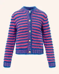 JOOP! Strickjacke mit Glitzergarn Pink