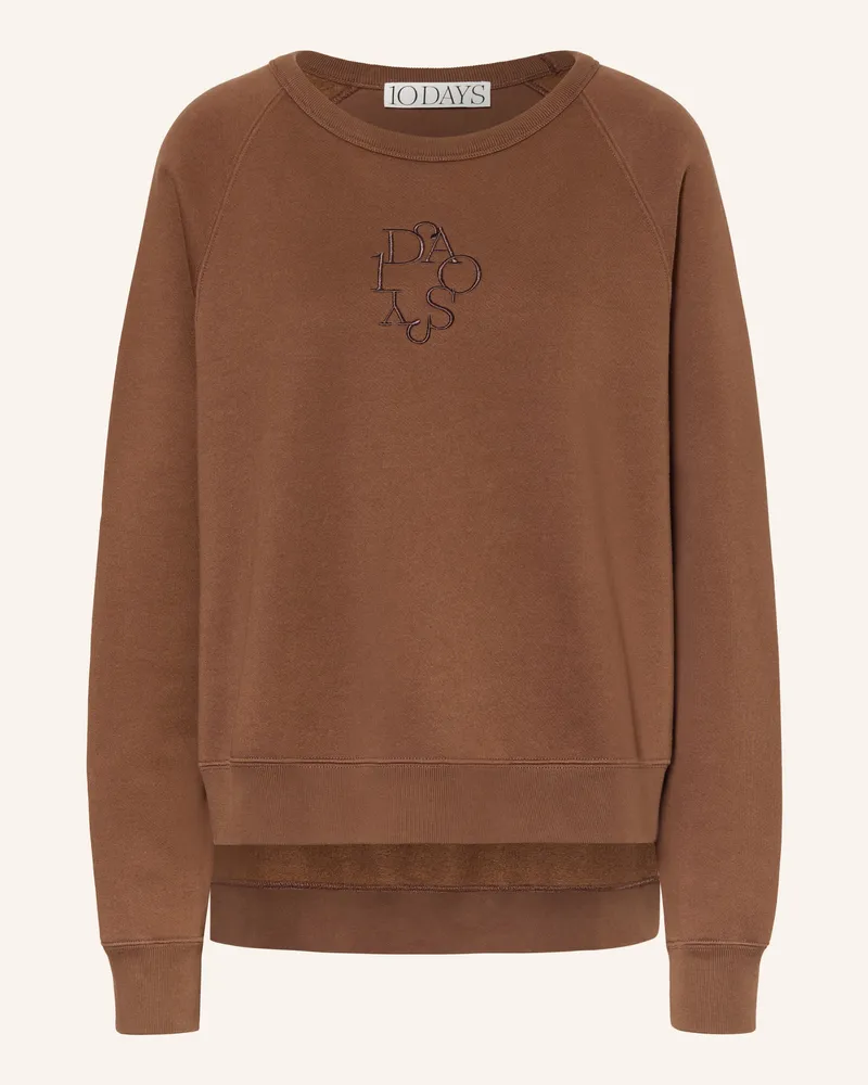 10Days Sweatshirt braun Braun