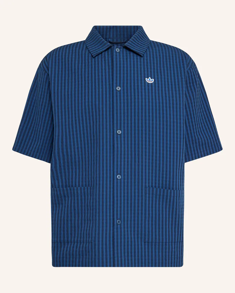 adidas Overshirt Resort 2 blau Dunkelblau