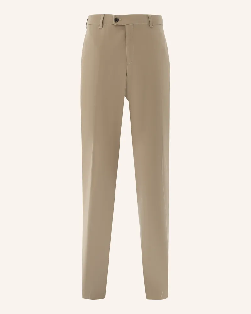 van Laack Hose Slim Fit braun Beige