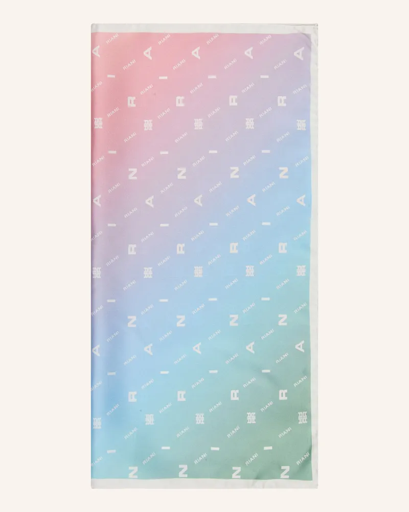 Riani Seidentuch blau Rosa