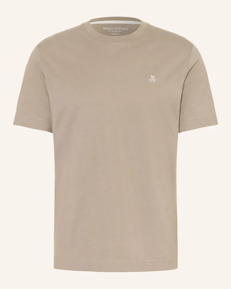 Marc O'Polo T-Shirt grau Beige