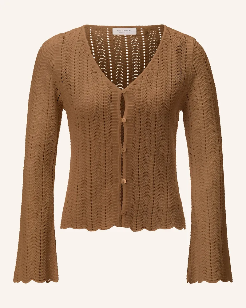 Rich&Royal Strickjacke braun Braun