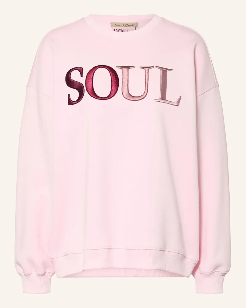 Smith & Soul Oversized-Sweatshirt rosa Hellrosa