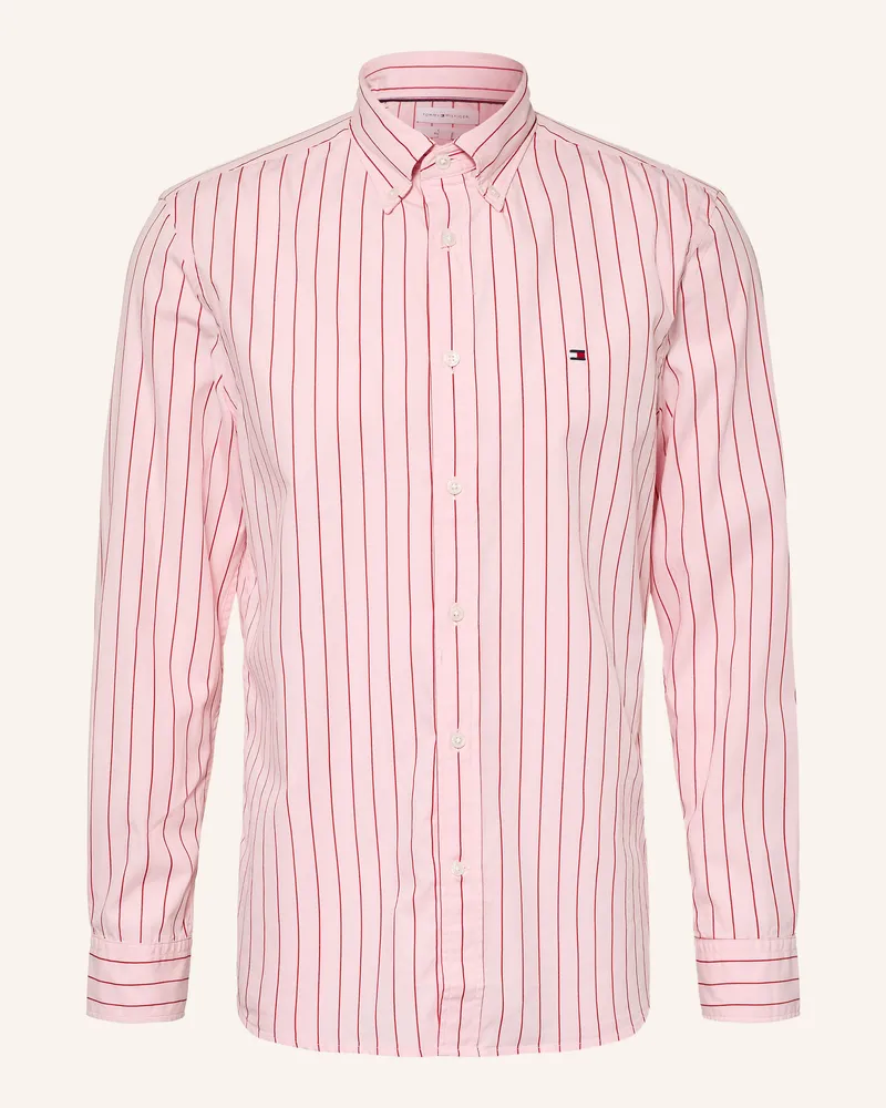 Tommy Hilfiger Hemd Regular Fit rot Rosa