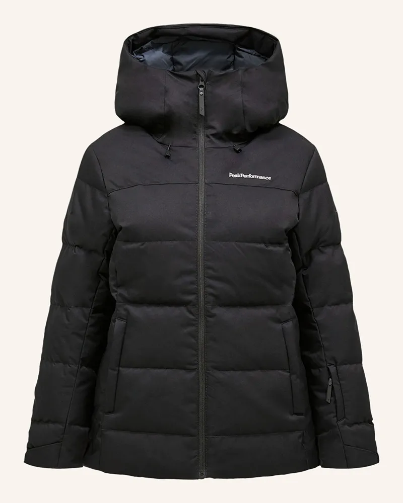 Peak Performance Daunen-Skijacke SHRED Schwarz