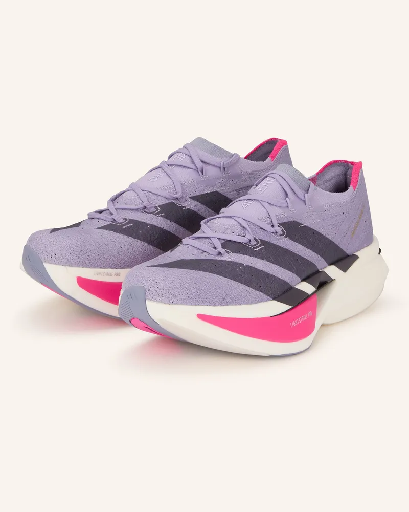 adidas Laufschuhe ADIZERO PRIME X3 STRUNG Lila