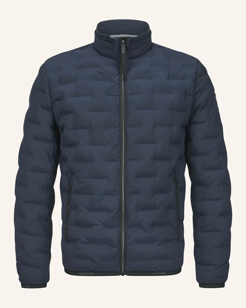 Milestone Steppjacke Mshopper blau Dunkelblau
