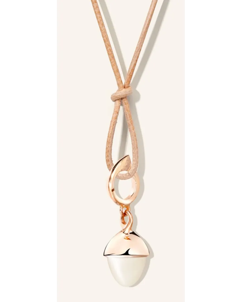 TAMARA COMOLLI Anhänger PENDANT MIKADO FLAMENCO MOONSTONE Rosegold