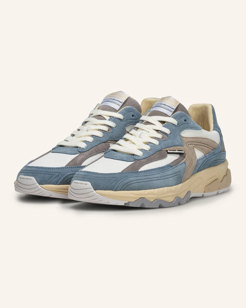 Floris van Bommel Sneaker De Rezer 02 blau Hellblau