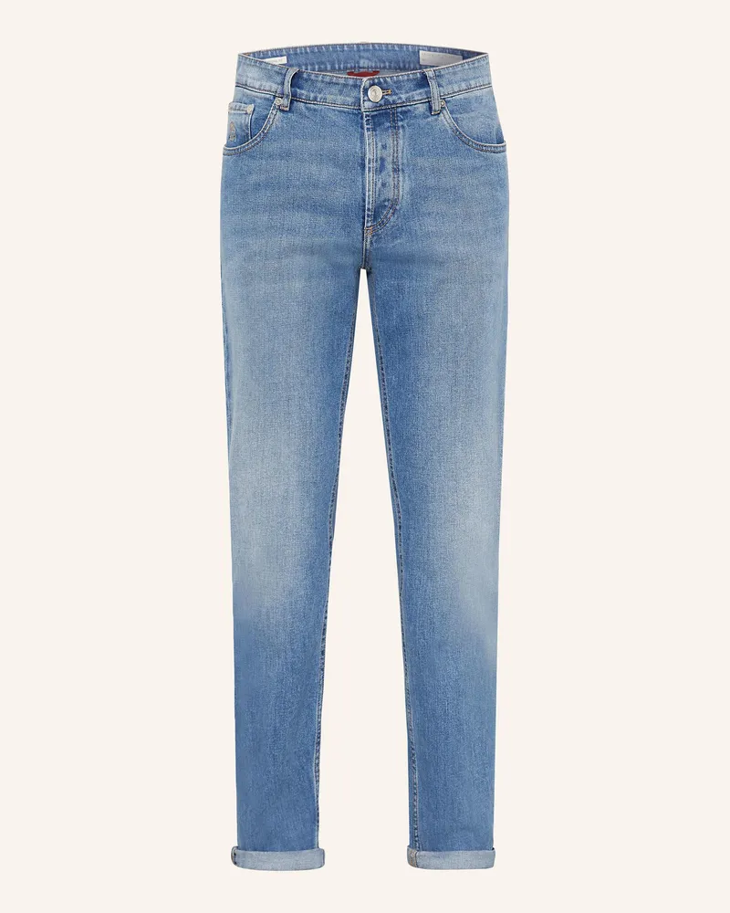 Brunello Cucinelli Jeans Traditional Fit blau C1470