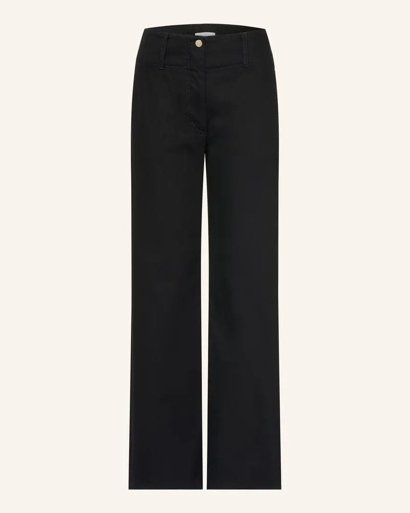 Claudie Pierlot Wide Leg Jeans schwarz V002
