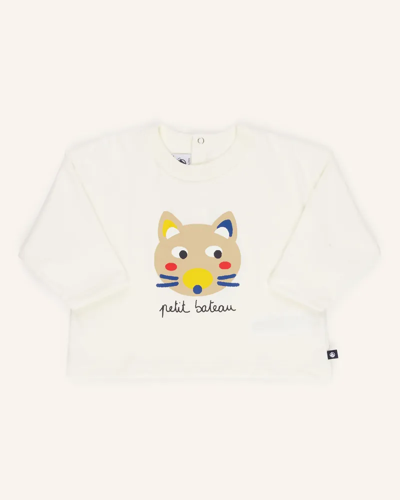 Petit Bateau Longsleeve Weiss
