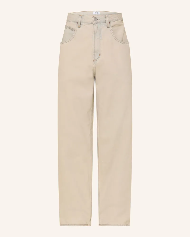 AGOLDE Jeans Fusion Regular Fit beige Brnk