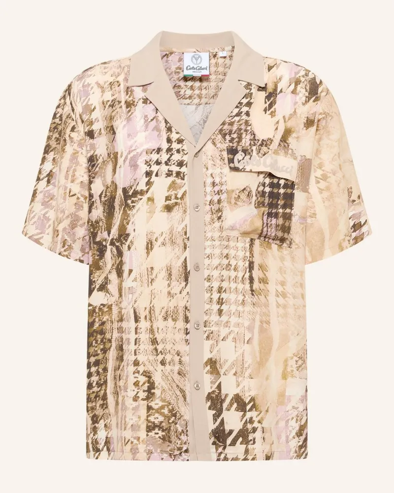 Carlo Colucci Hemd - The Knit Legend Feig beige Beige