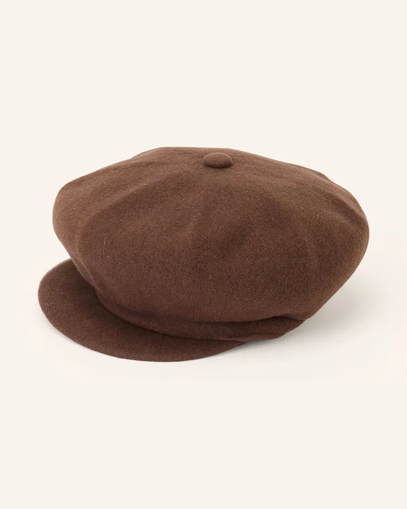 Kangol Schiebermütze Spitfire braun Dunkelbraun