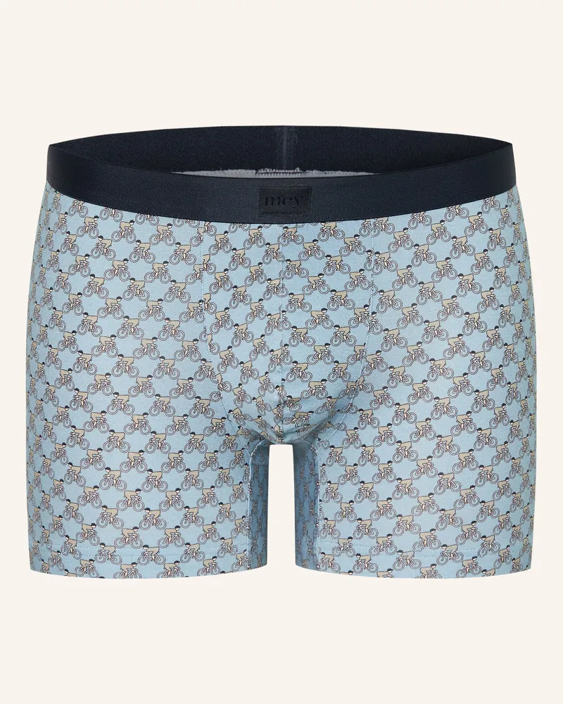Mey Boxershorts Serie Bike Rush blau Hellblau