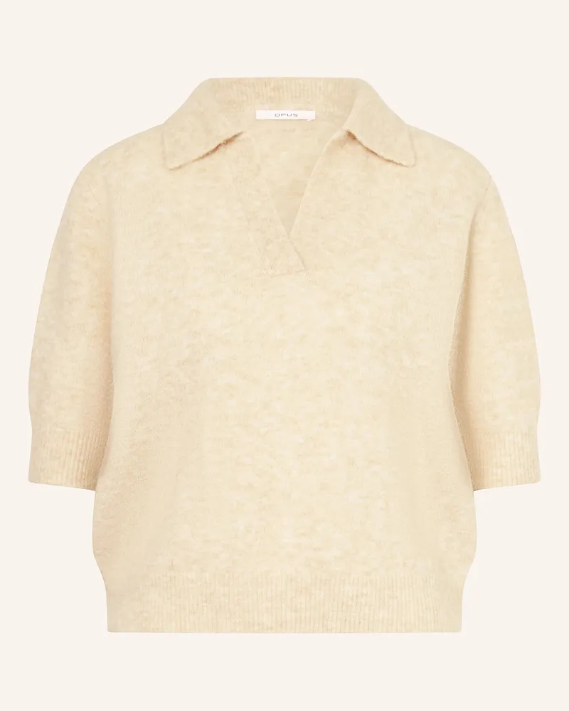 OPUS Pullover Pinna weiss Beige