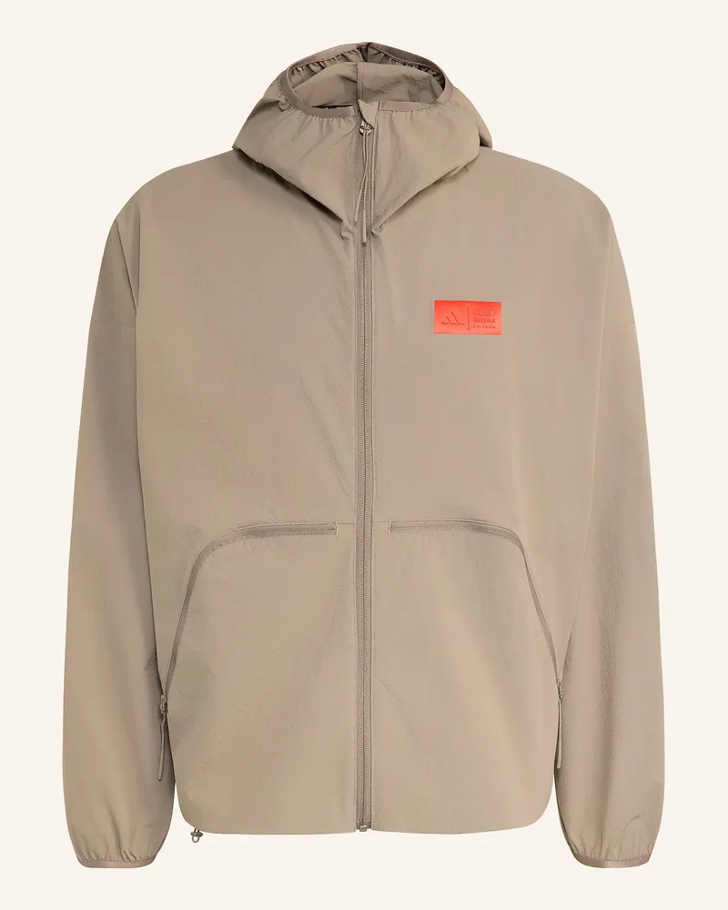 adidas Jacke Audi Formula One Team Elevated braun Taupe