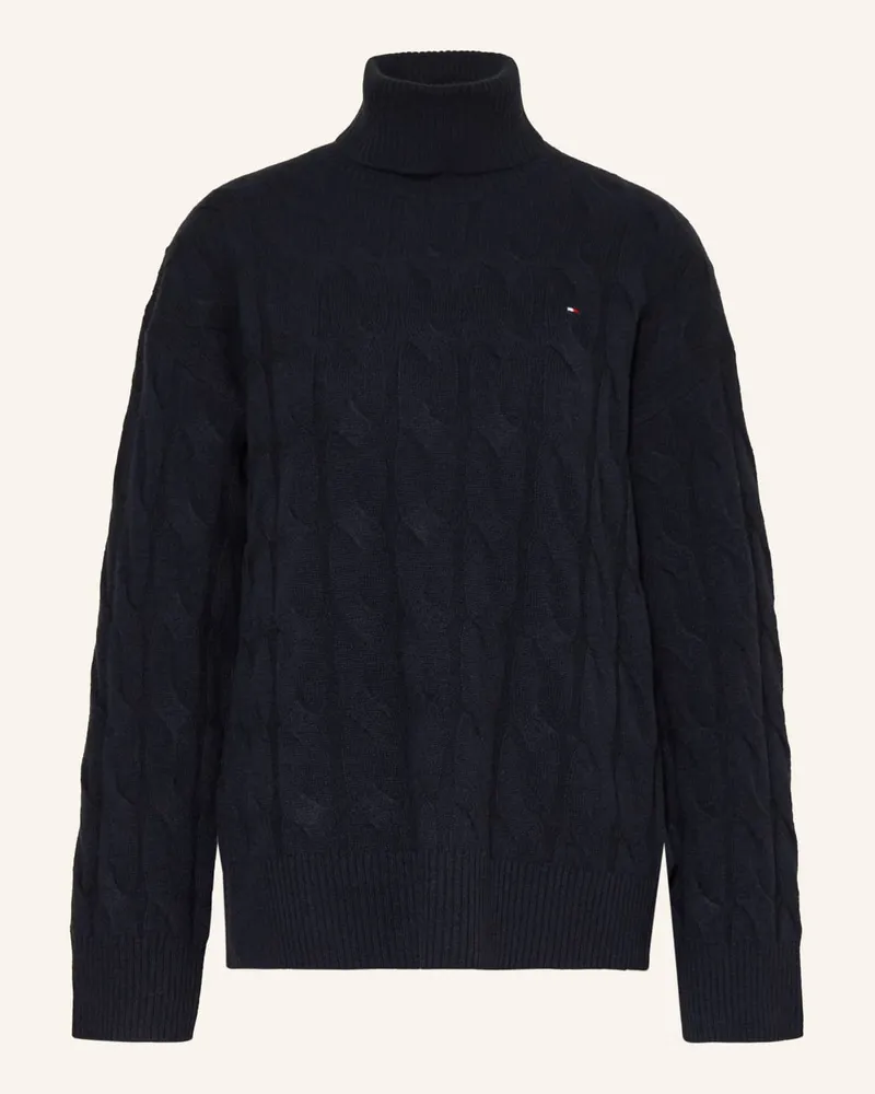 Tommy Hilfiger Rollkragenpullover Blau