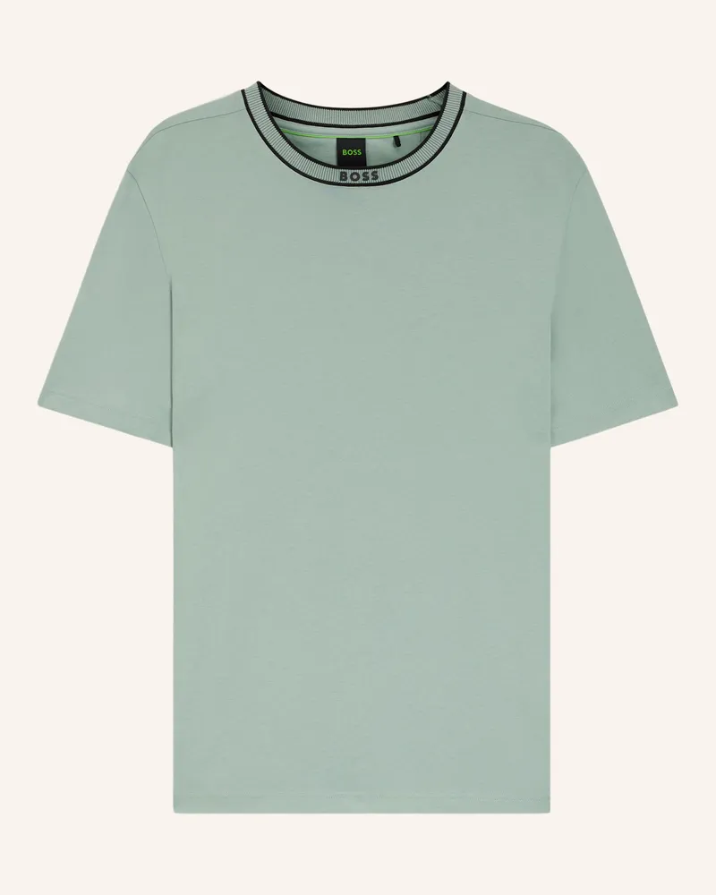 HUGO BOSS T-Shirt Hellgrün