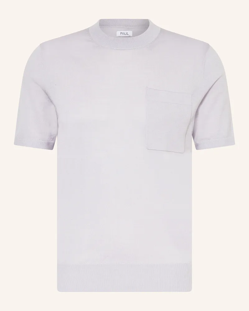 paul Strickshirt grau Hellgrau