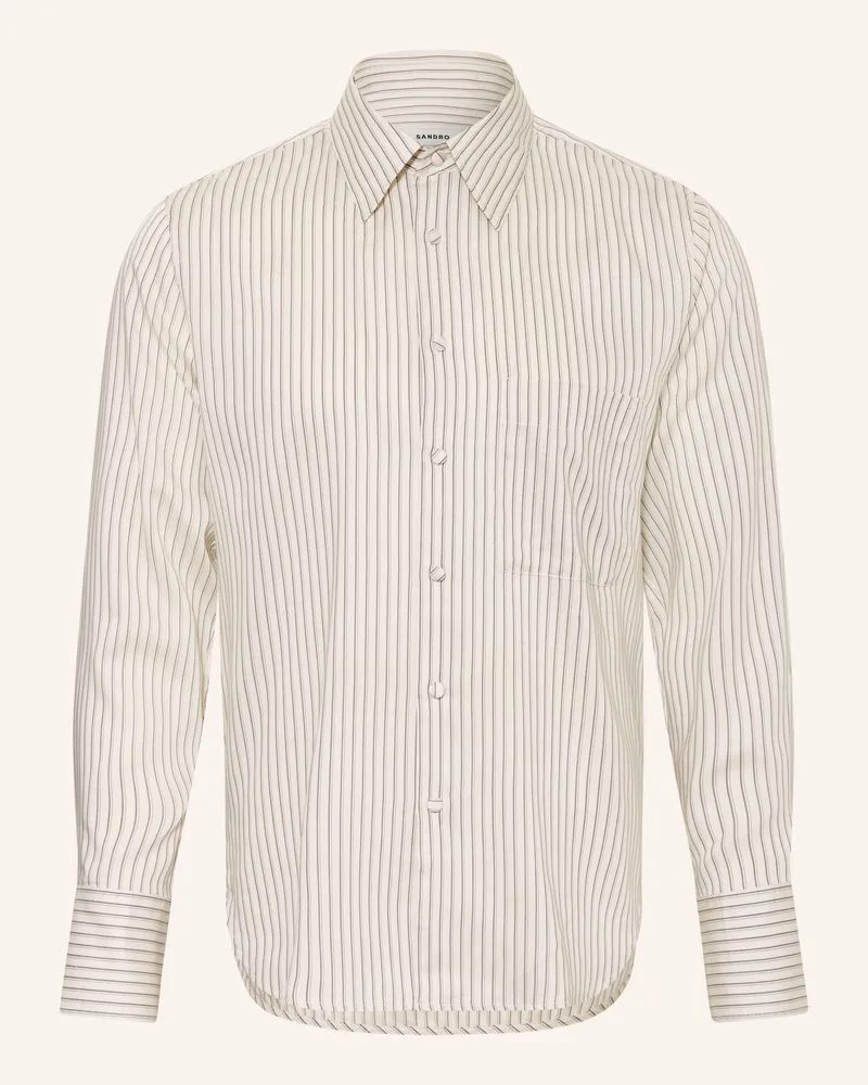 Sandro Hemd Regular Fit beige Ecru