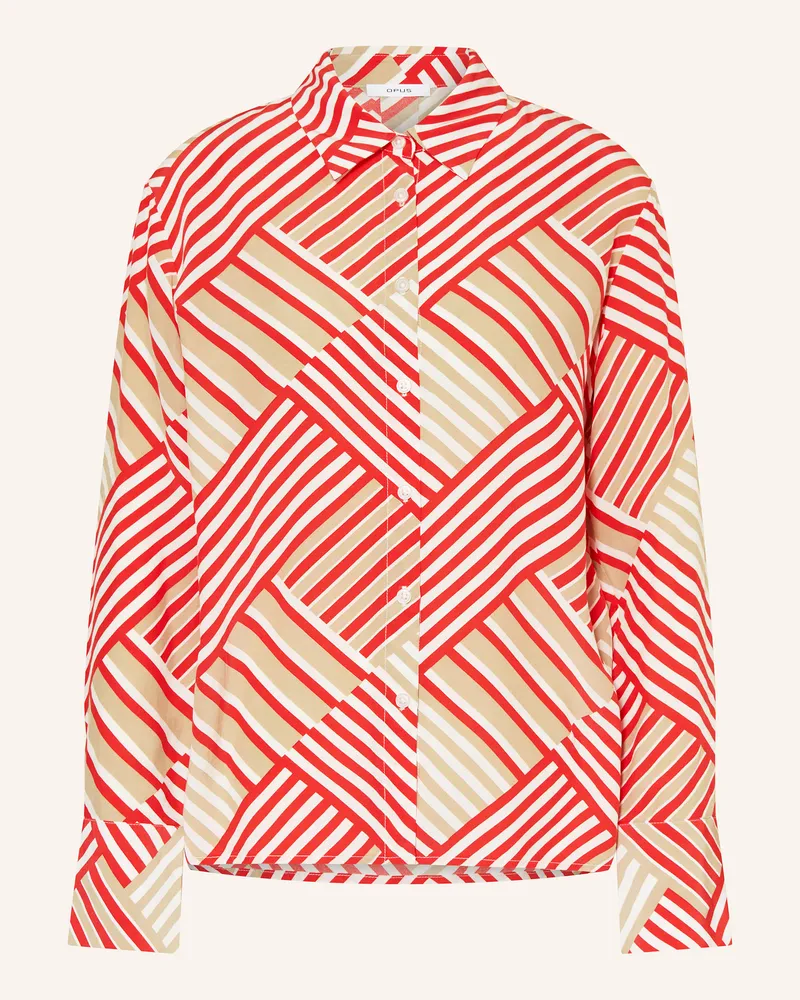 OPUS Hemdbluse FILONA Rot