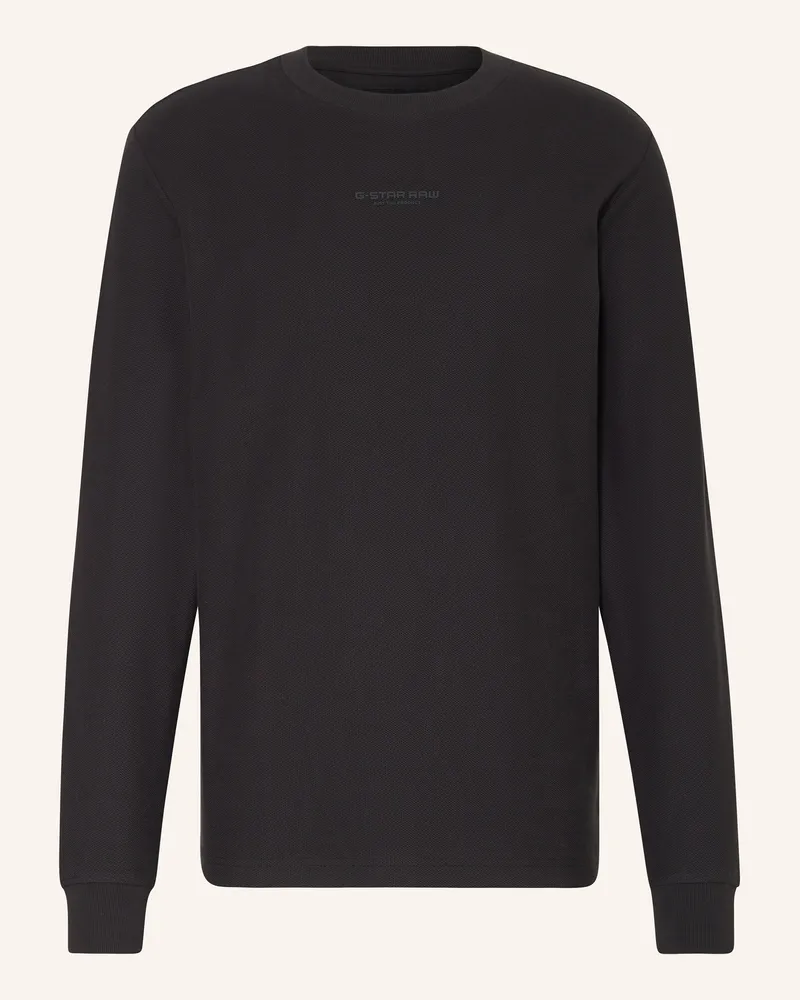 G-STAR RAW Longsleeve Schwarz