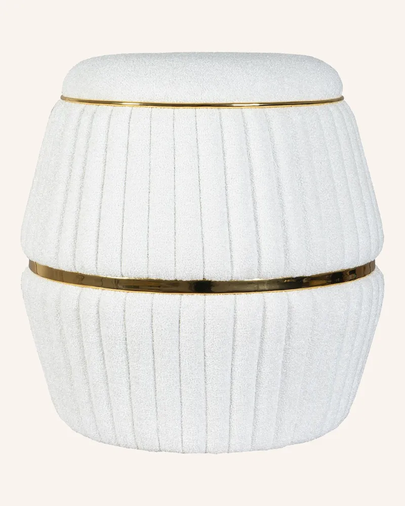 Kayoom Hocker DORIC Weiss