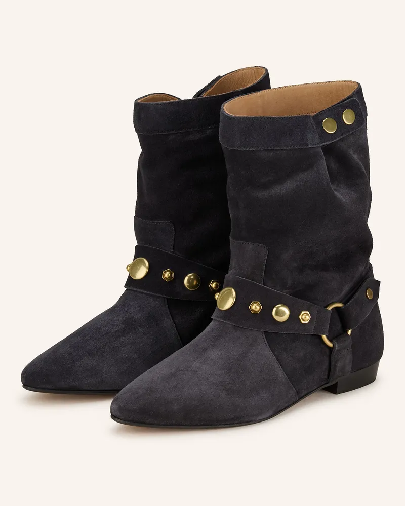 Isabel Marant Stiefeletten Stania Mit Nieten schwarz Schwarz