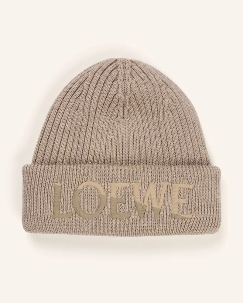 Loewe Mütze beige Beige