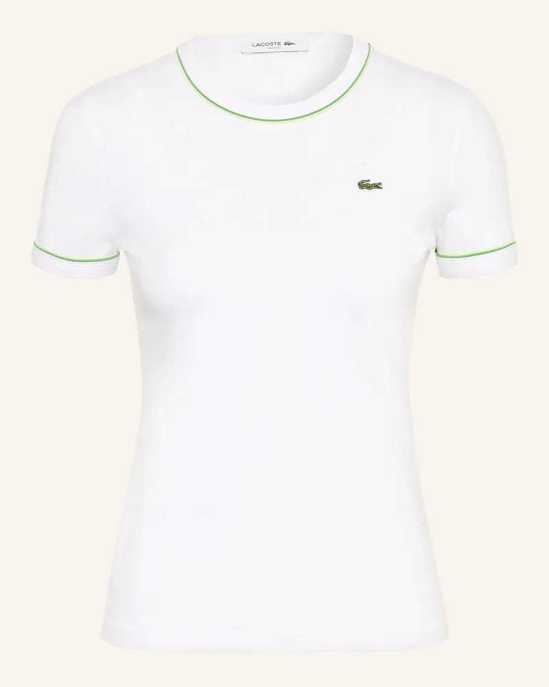 Lacoste T-Shirt Weiss