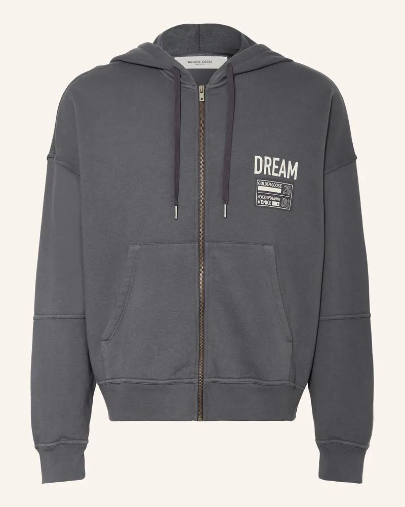Golden Goose Sweatjacke JOURNEY Dunkelgrau