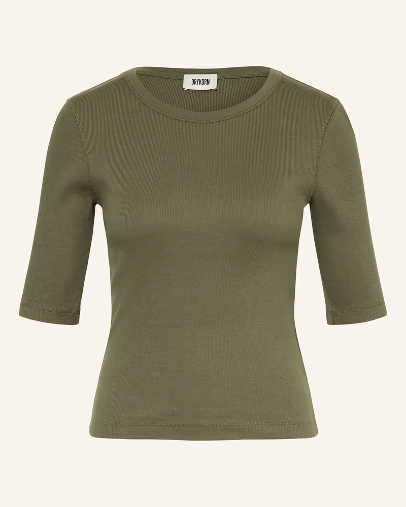 Drykorn T-Shirt Selay gruen Khaki
