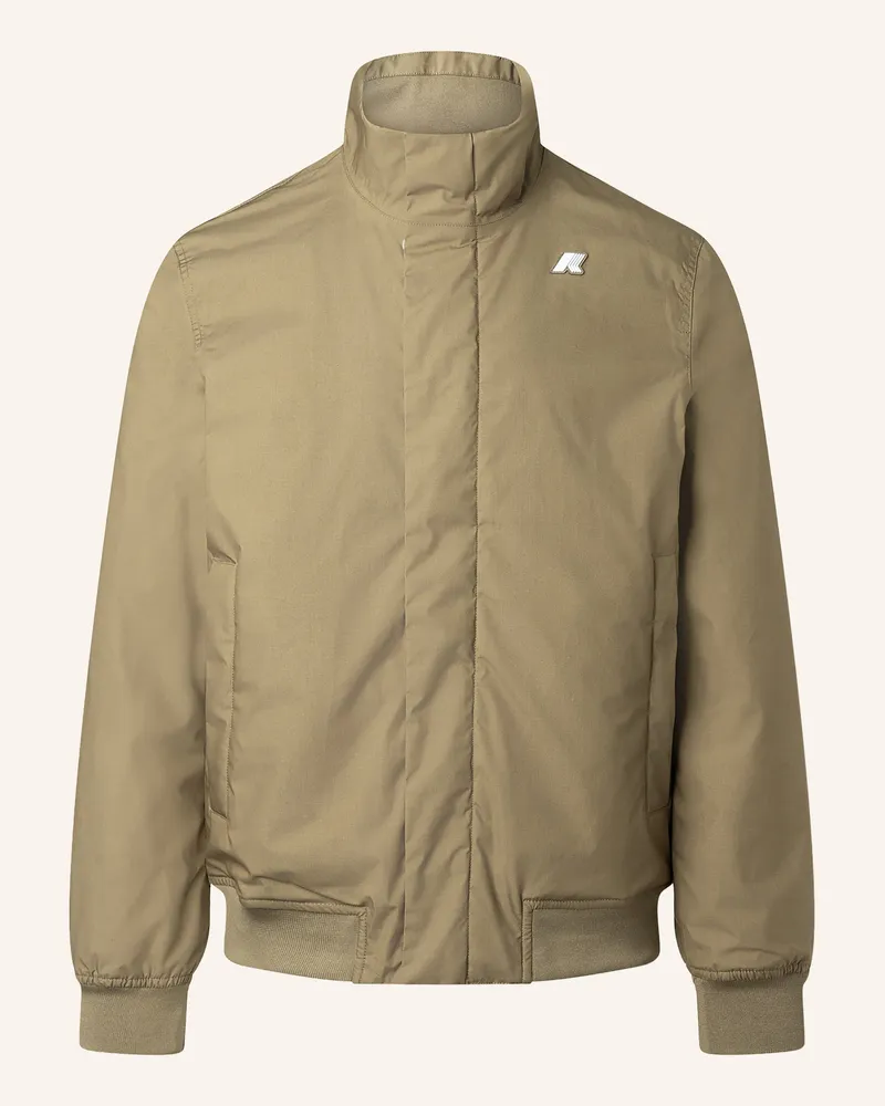 K-Way Funktionsjacke Arsene Warm Micro Canvas gruen Grün
