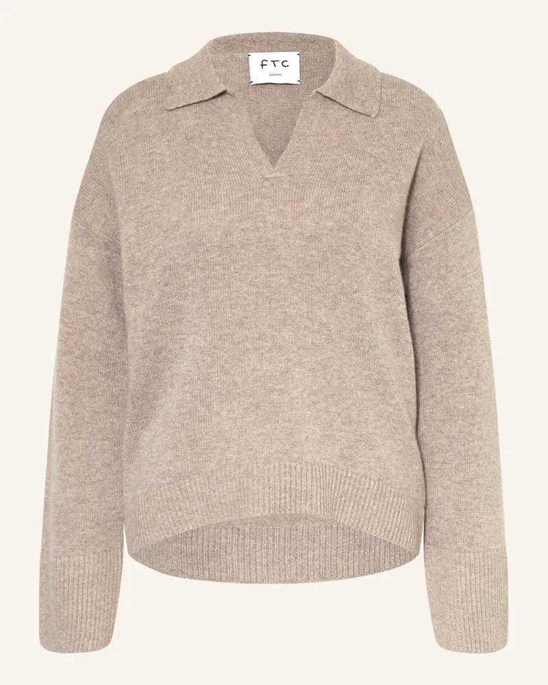 FTC Cashmere Cashmere-Pullover Beige